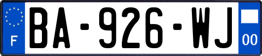 BA-926-WJ