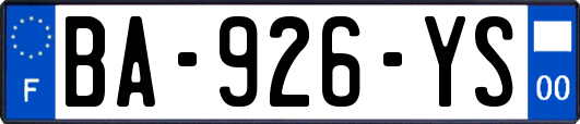 BA-926-YS