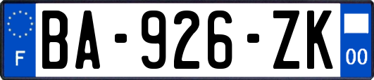 BA-926-ZK