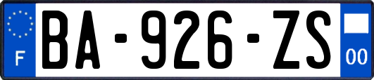 BA-926-ZS