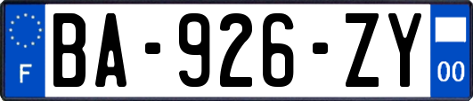 BA-926-ZY