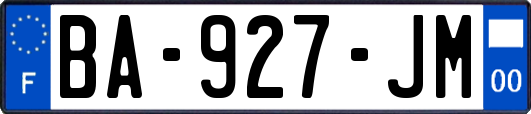 BA-927-JM