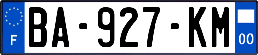 BA-927-KM