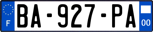 BA-927-PA