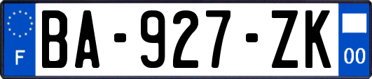 BA-927-ZK