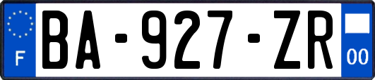 BA-927-ZR