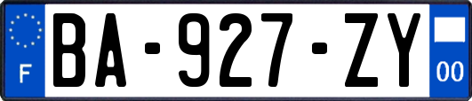 BA-927-ZY