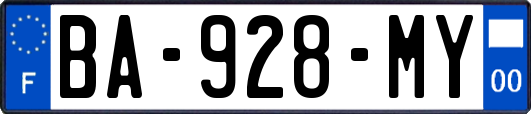 BA-928-MY