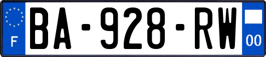 BA-928-RW