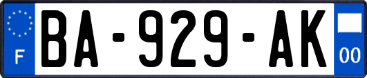 BA-929-AK