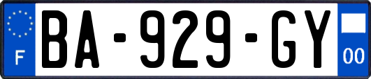 BA-929-GY