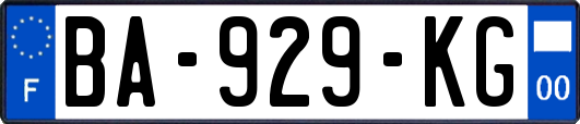 BA-929-KG