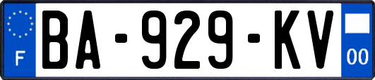 BA-929-KV
