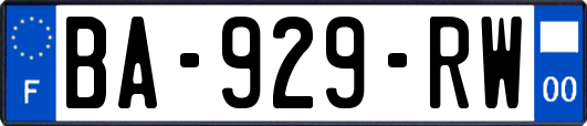 BA-929-RW