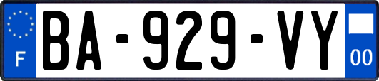 BA-929-VY