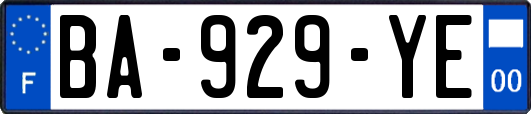 BA-929-YE