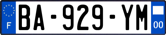 BA-929-YM