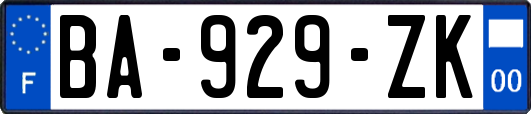 BA-929-ZK