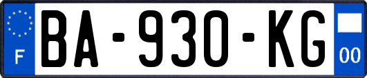 BA-930-KG