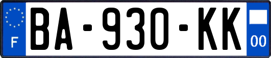 BA-930-KK