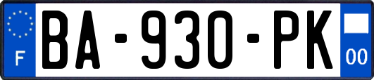 BA-930-PK