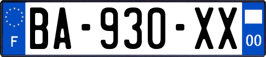 BA-930-XX