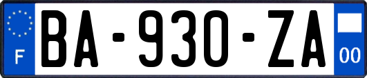 BA-930-ZA