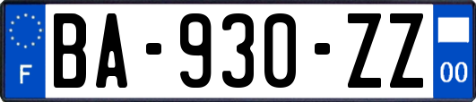 BA-930-ZZ