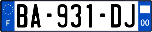 BA-931-DJ