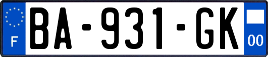 BA-931-GK