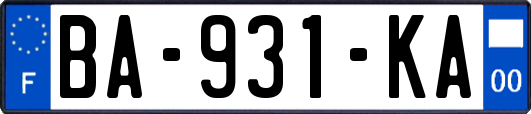 BA-931-KA