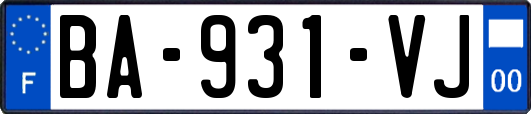 BA-931-VJ