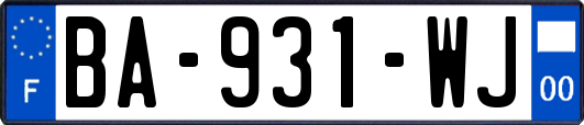 BA-931-WJ