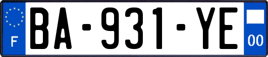 BA-931-YE