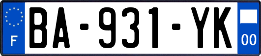 BA-931-YK