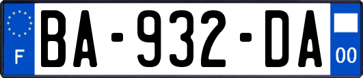 BA-932-DA