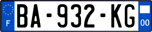 BA-932-KG