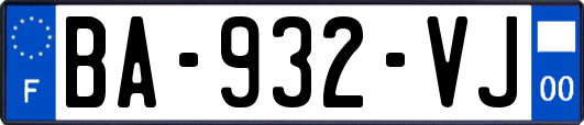 BA-932-VJ