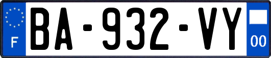 BA-932-VY