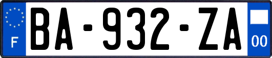 BA-932-ZA