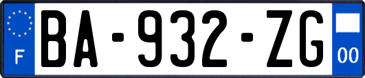 BA-932-ZG