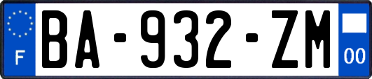 BA-932-ZM