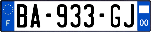 BA-933-GJ