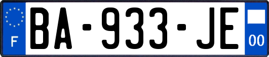 BA-933-JE