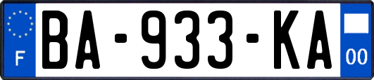 BA-933-KA