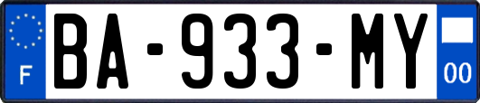 BA-933-MY