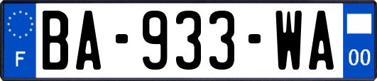 BA-933-WA