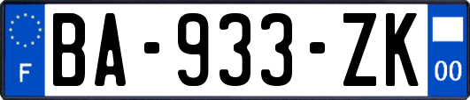 BA-933-ZK