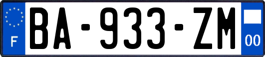 BA-933-ZM