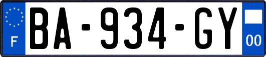 BA-934-GY